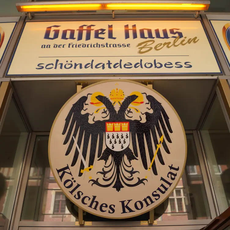 Das Gaffel Haus Berlin an der Friedrichstraße bezeichnet sich auch als das „Kölsche Konsulat“ und ist eines der besten deutschen Restaurants in Berlin